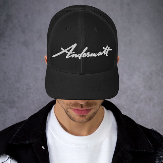 Andermatt retro design Trucker-Cap