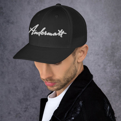 Andermatt retro design Trucker-Cap