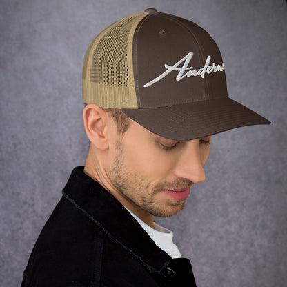 Andermatt retro design Trucker-Cap