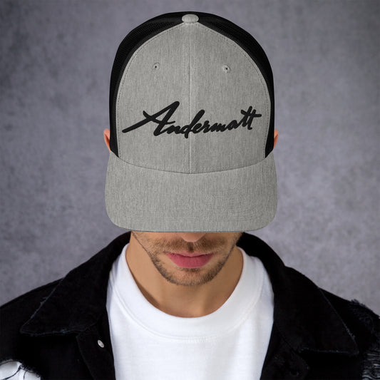 Andermatt retro design Trucker-Cap