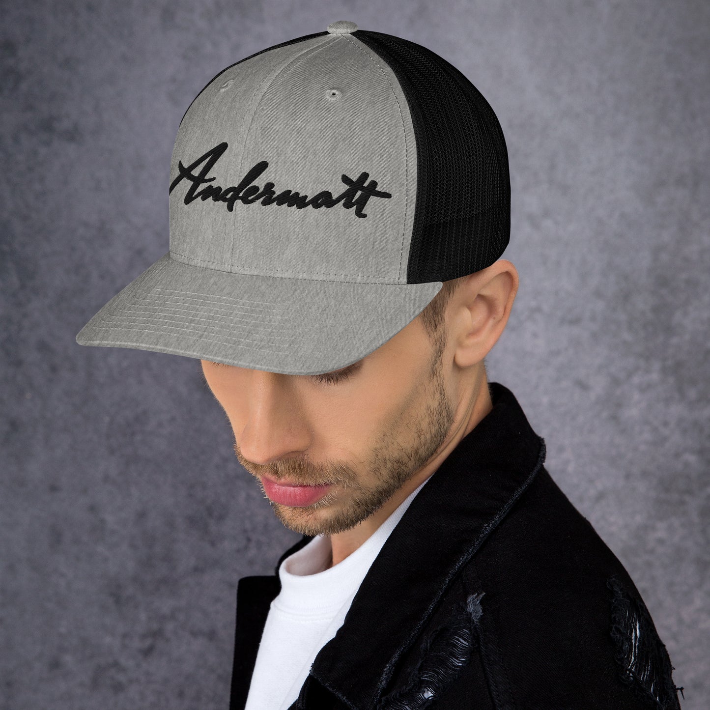 Andermatt retro design Trucker-Cap