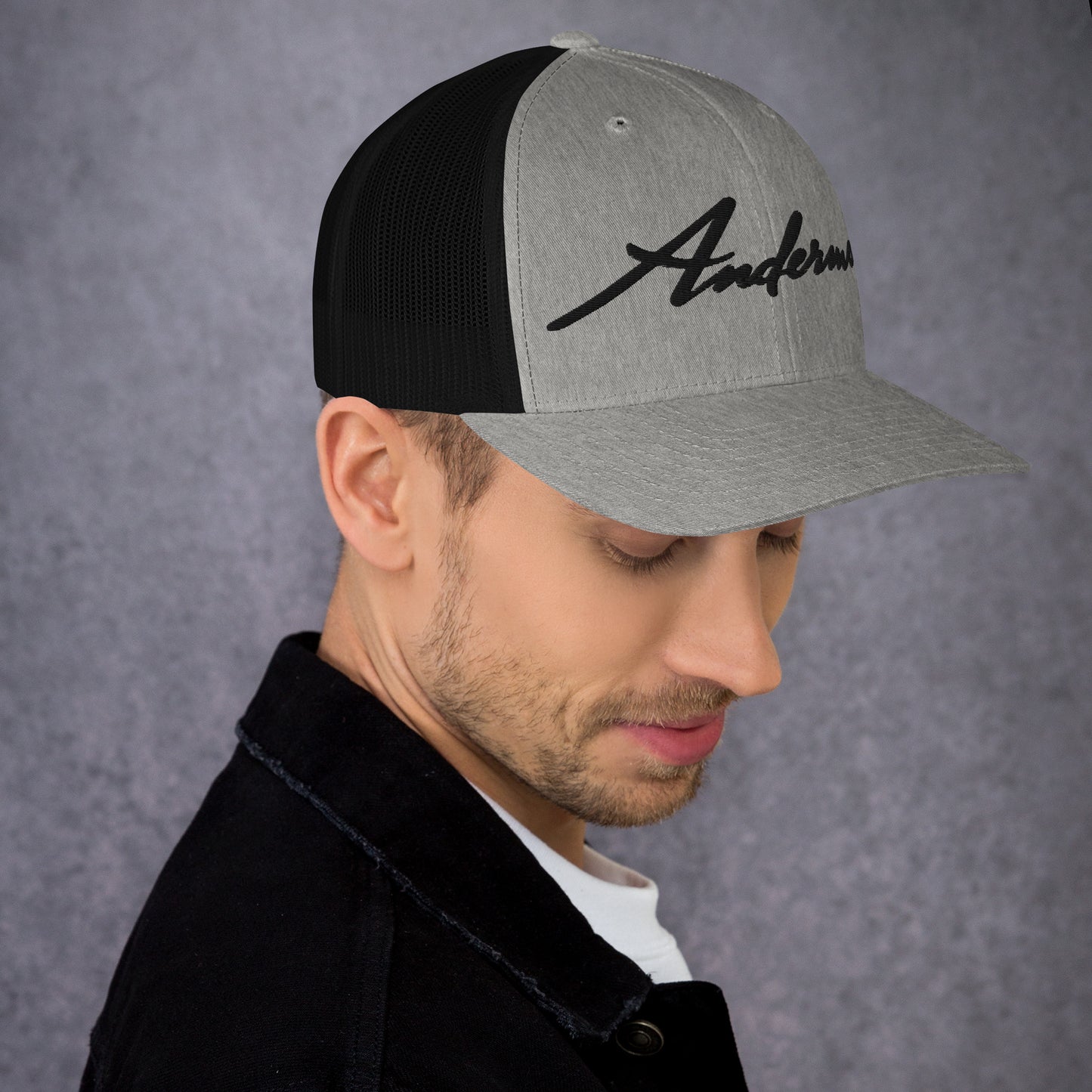 Andermatt retro design Trucker-Cap