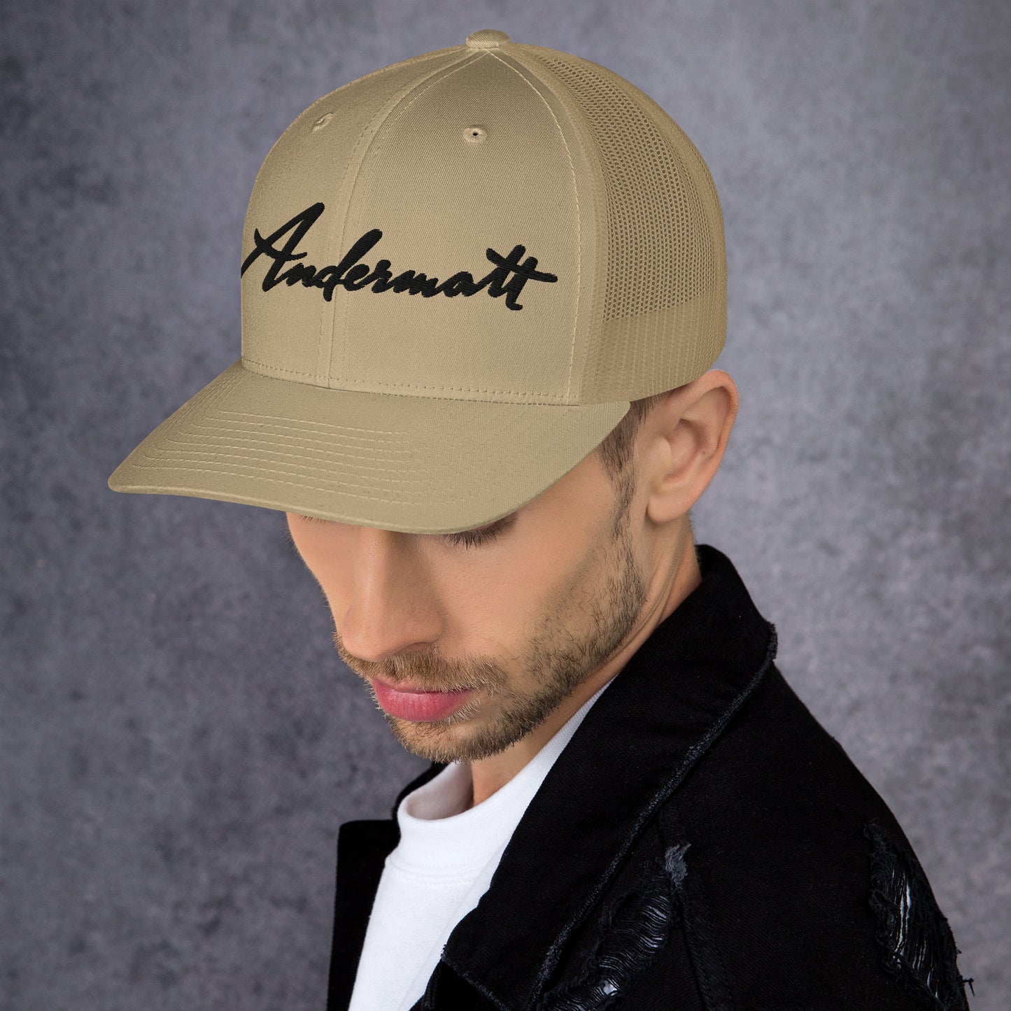 Andermatt retro design Trucker-Cap