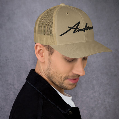 Andermatt retro design Trucker-Cap