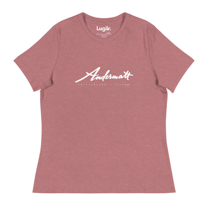 Retro Andermatt Damen T-Shirt