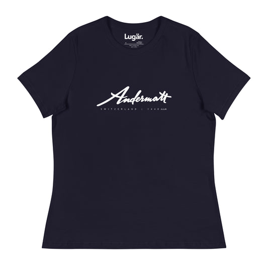 Retro Andermatt Damen T-Shirt